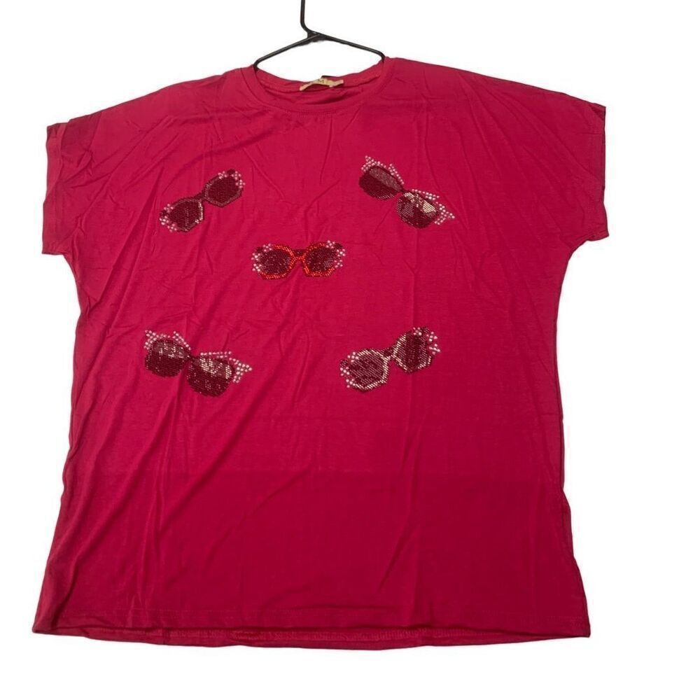 Sunglasses Bling Graphic T-shirt